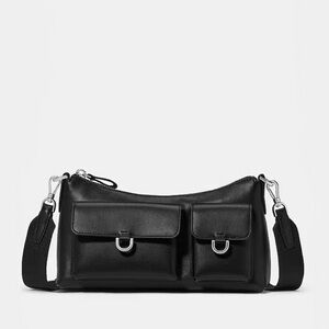 ♠️Kate Spade New York Cargo Leather Crossbody Bag, Black NEW NWT